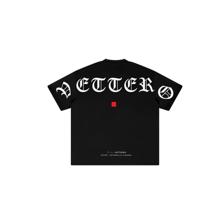 BLACK TEE- I AM VETTERO