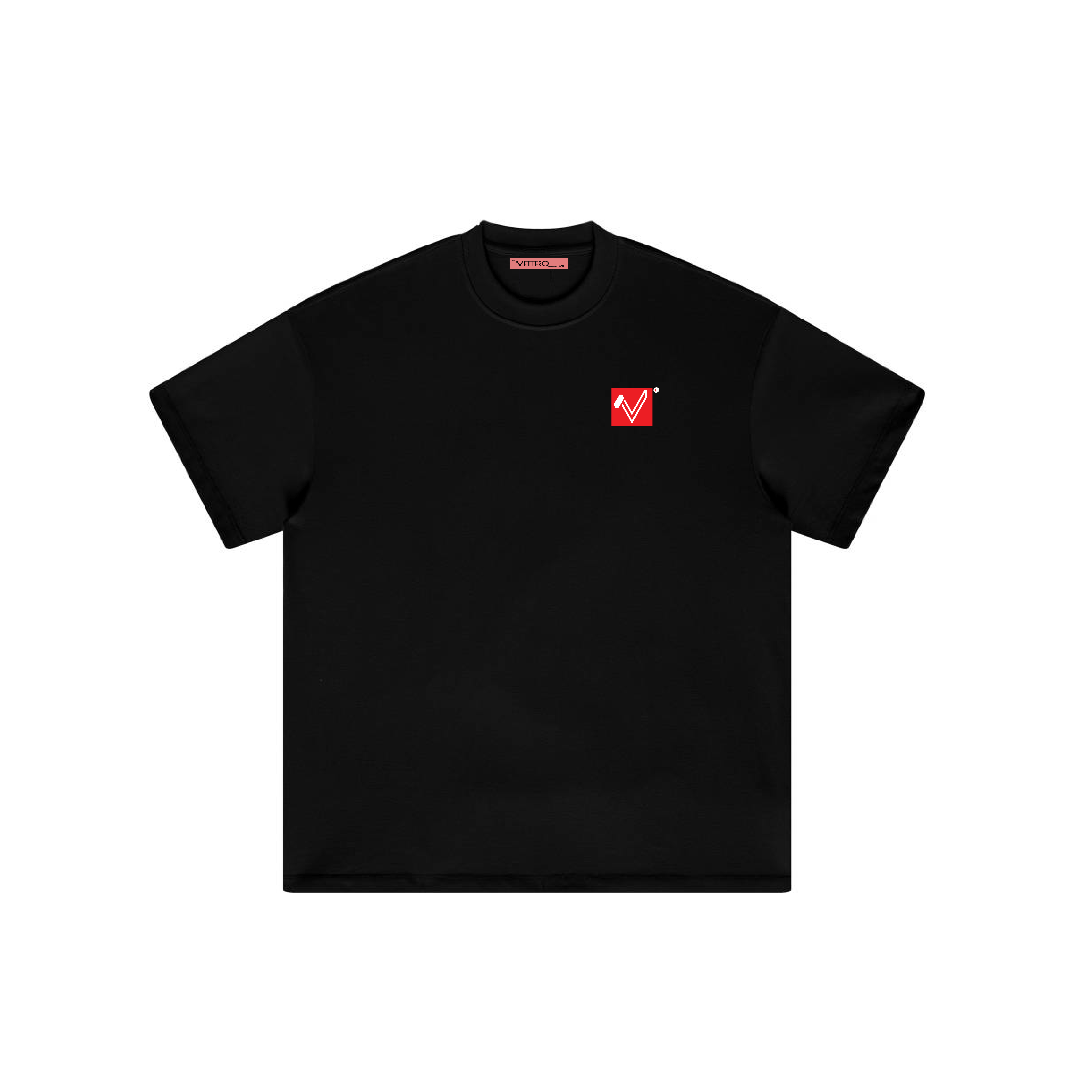BLACK TEE- I AM VETTERO