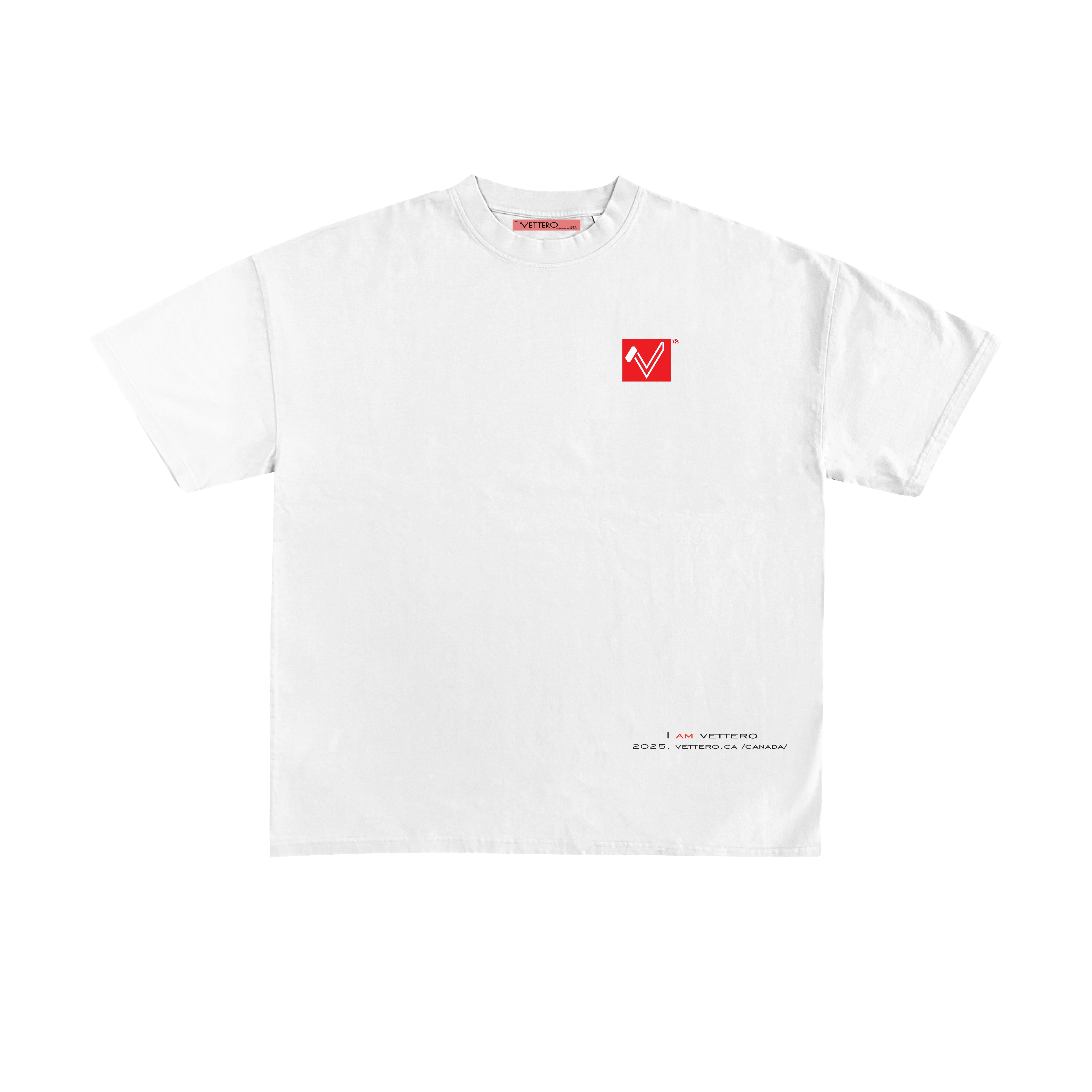 WHITE TEE- DGT